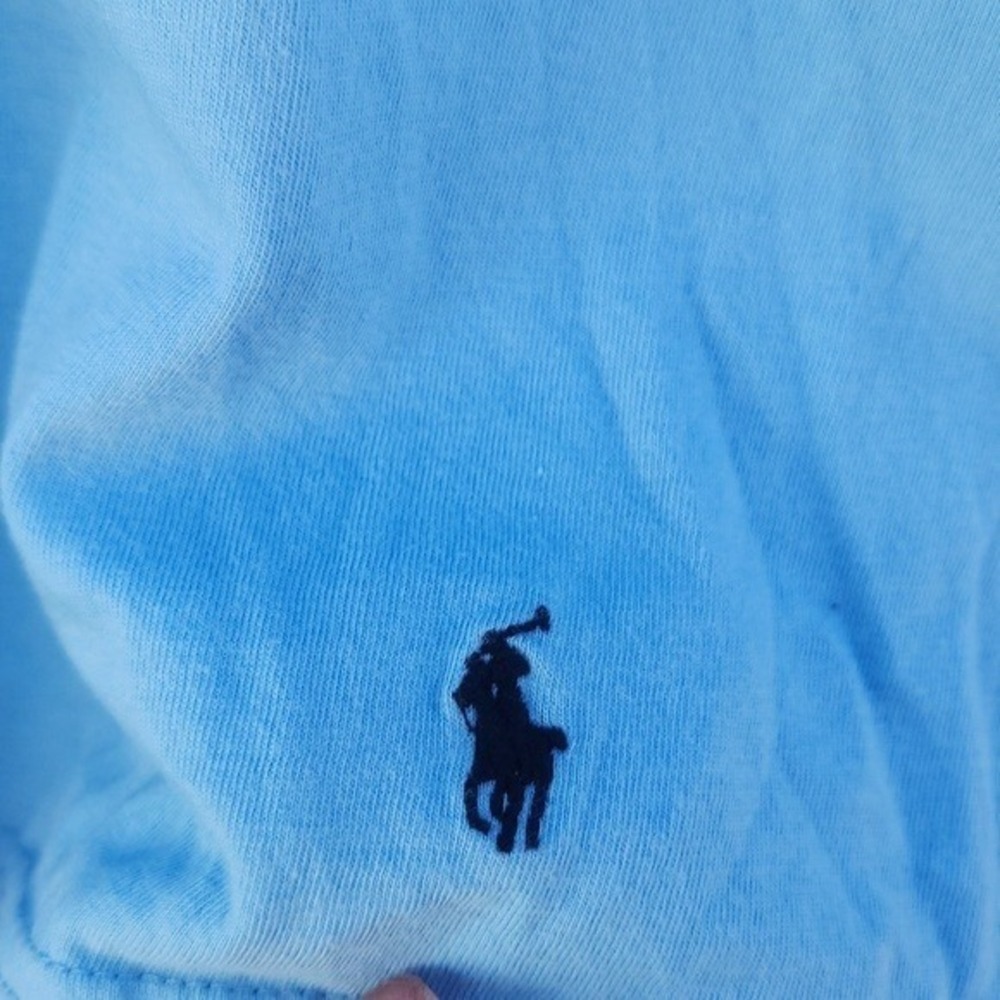 Polo Ralph Lauren Horse Logo Tshirt‎ Small Slim Preppy Prima Soft Short Sleeve S - Picture 3 of 5